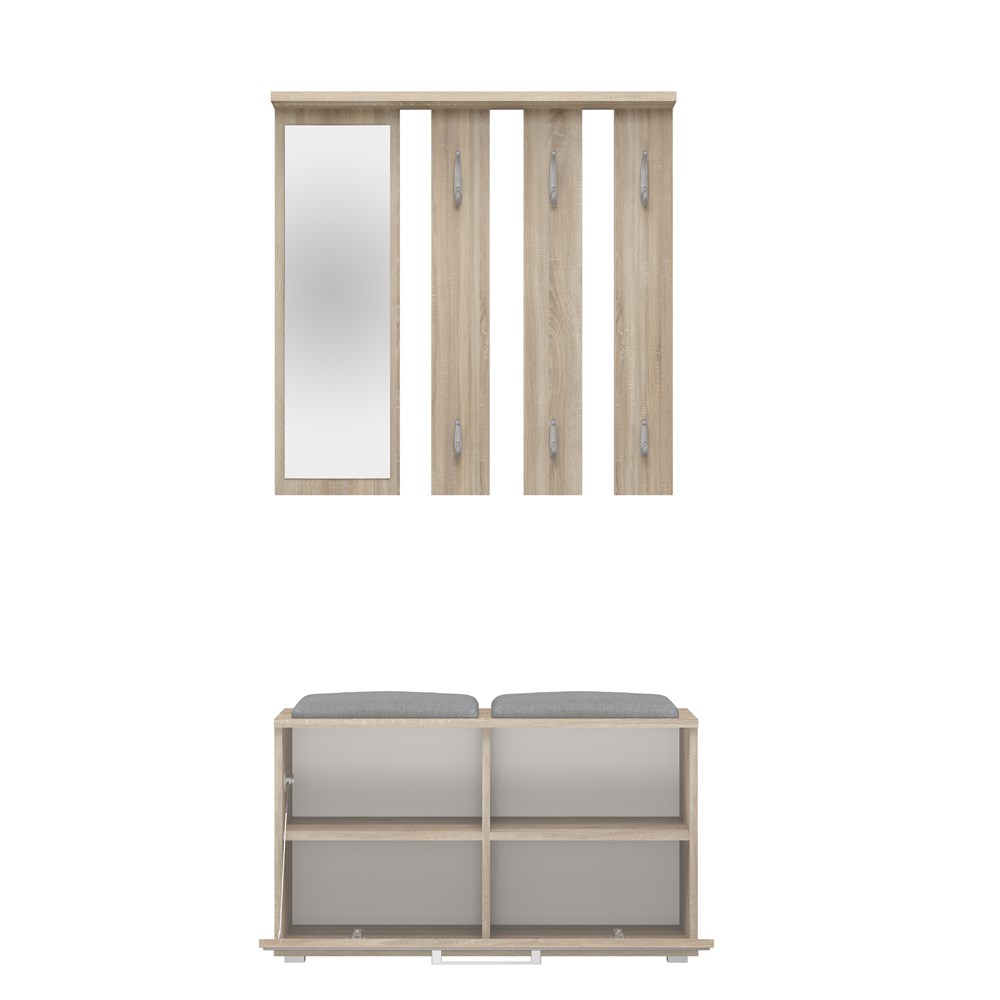 front open (2) Garderoba Glance - obrazek 6